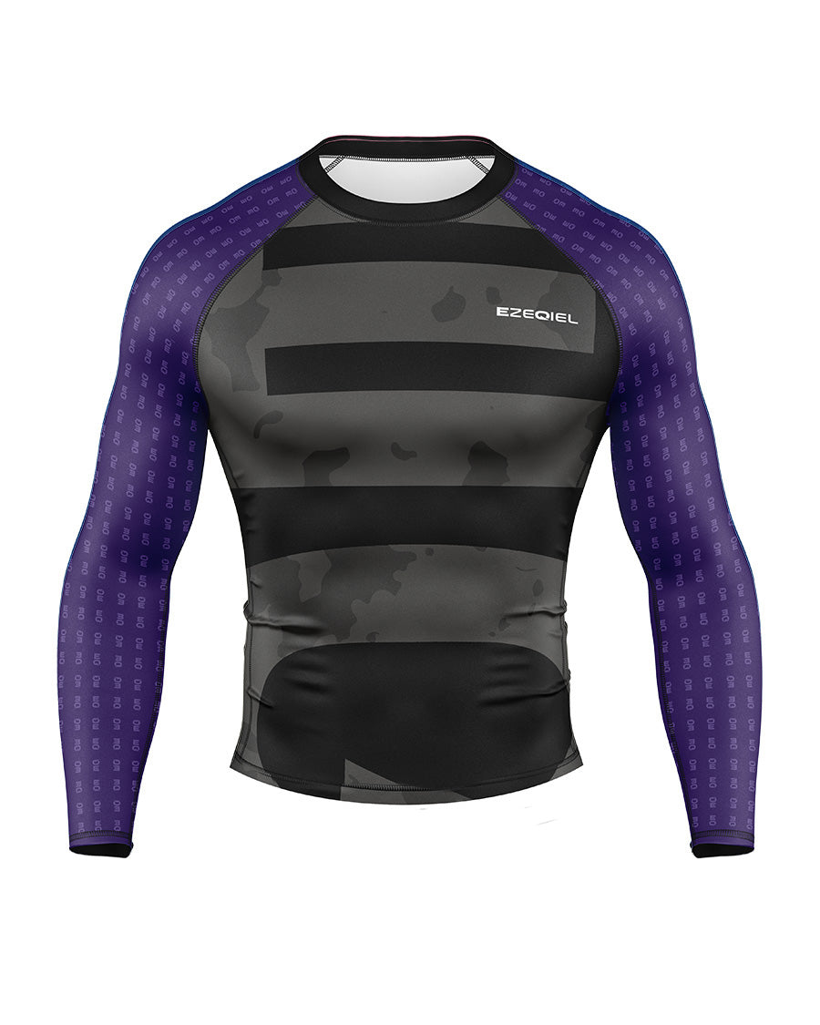 Men's Rash Guard | Purple Belt Rash Guard | Ezeqiel