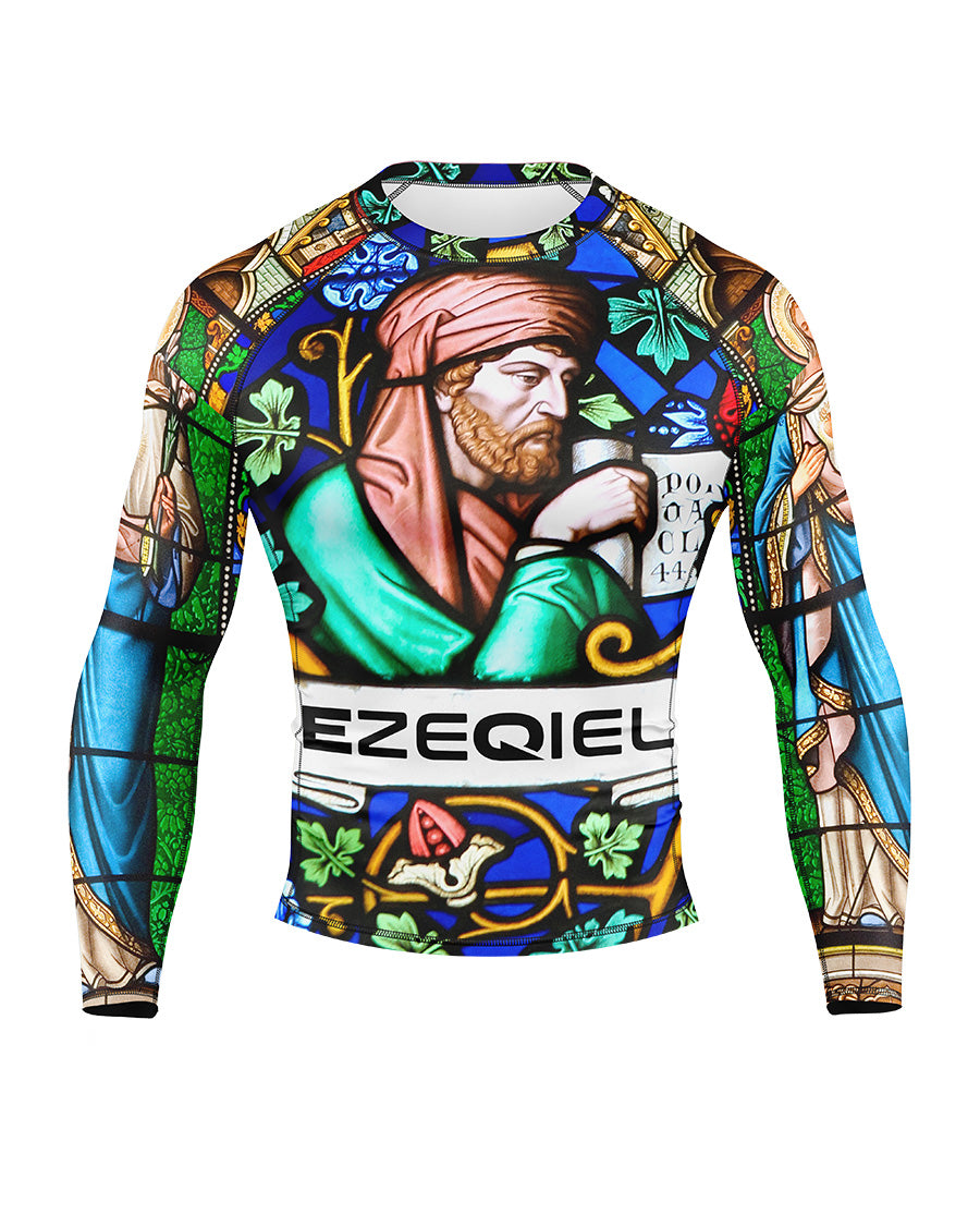 Compression Rash Guard | Men's Printed Rash Guard | Ezeqiel