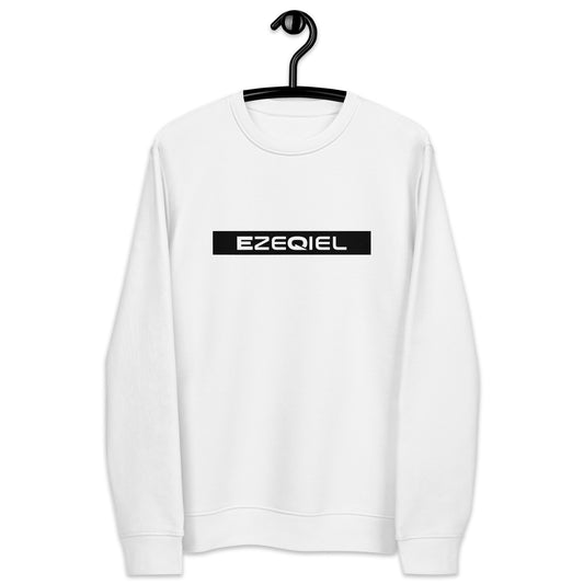 White Printed Sweatshirt | White Soft Sweatshirt | Ezeqiel