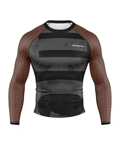 Stylish Rash Guard | Brown Belt Rash Guard | Ezeqiel